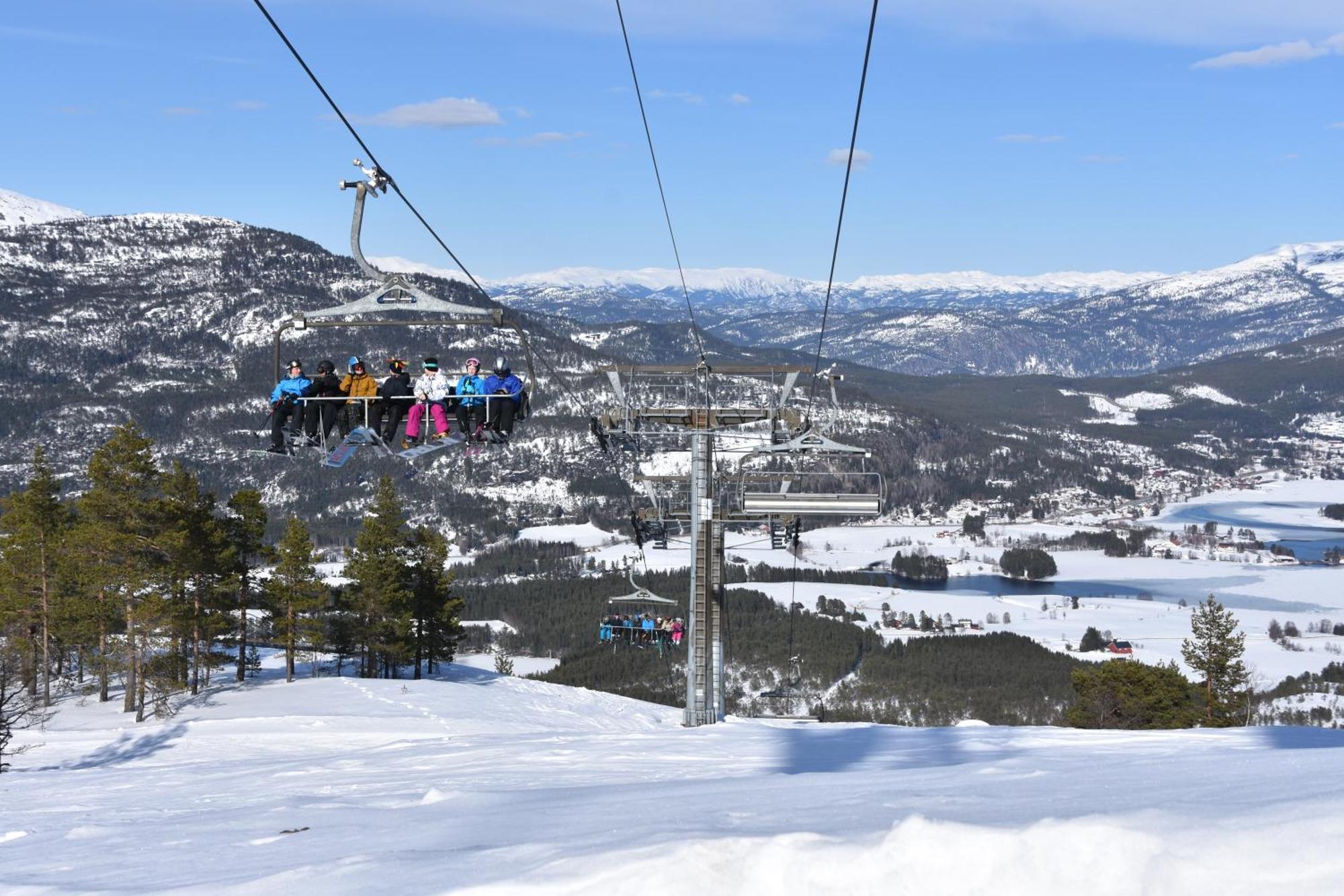 New&Cozy Apartment Near Vradal Panorama Ski Resort, Golf And Beach Exteriér fotografie